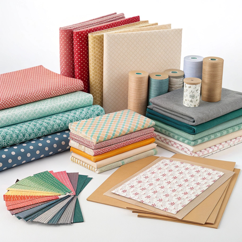 Yarn organized on shelves