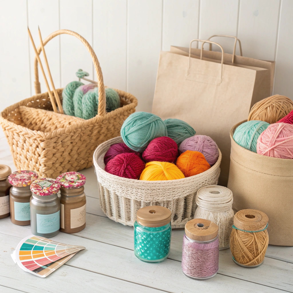 Yarn and fibers selection